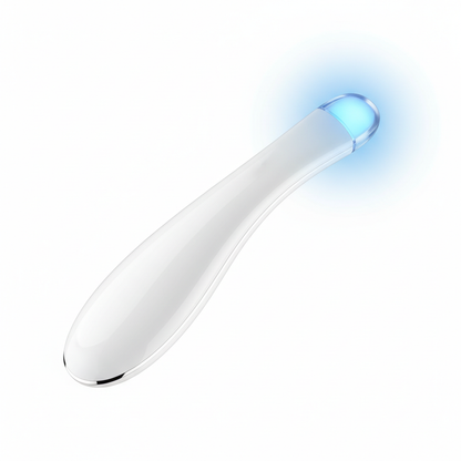 PureSky LED Facial Wand with glowing blue light